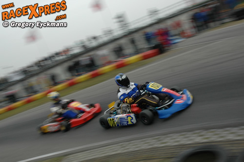 De heren coureurs wisten het gaspedaal goed te vinden